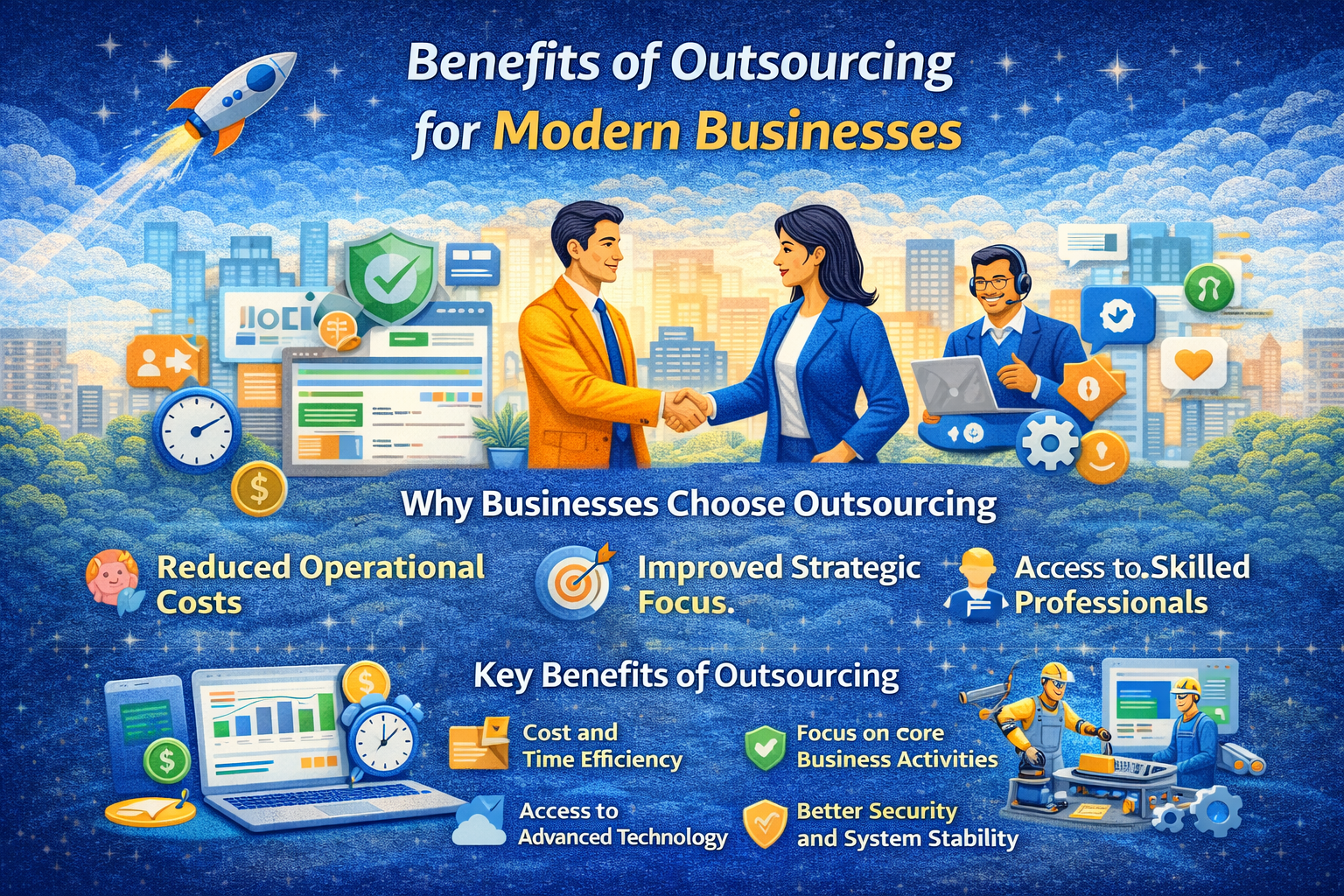 Benefits of Outsourcing for Modern Businesses