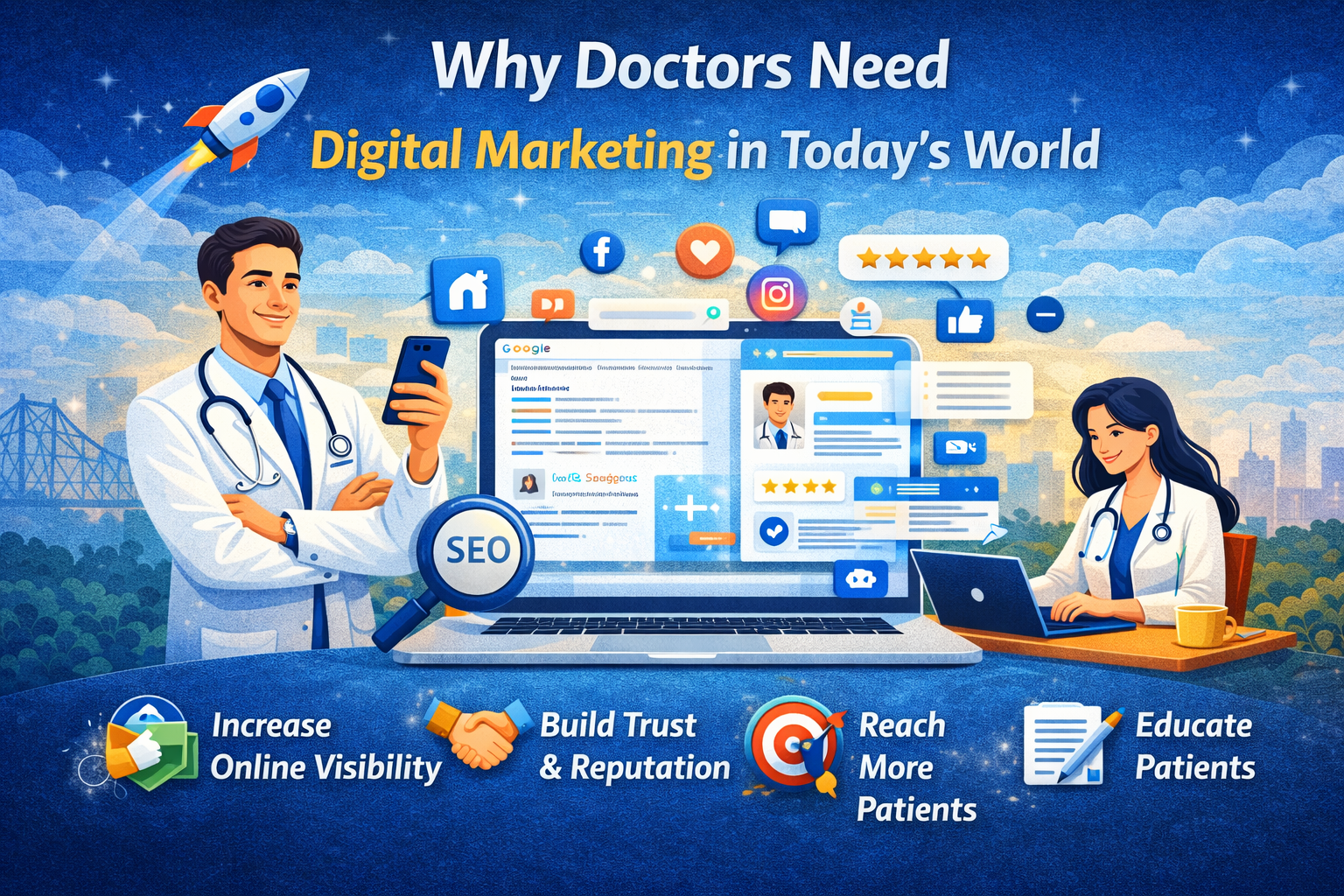 Why Doctors Need Digital Marketing in Today’s World?